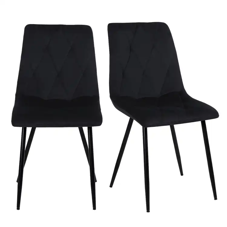 Best Selling Grey Diamond Pattern Back Dining Chair 2025-2026